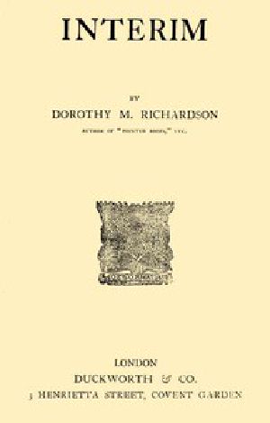 [Gutenberg 57395] • Interim / Pilgrimage, Volume 5